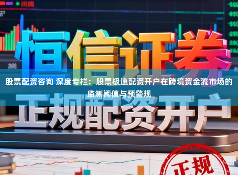 股票配资咨询 深度专栏：股票极速配资开户在跨境资金流市场的监测阈值与预警规
