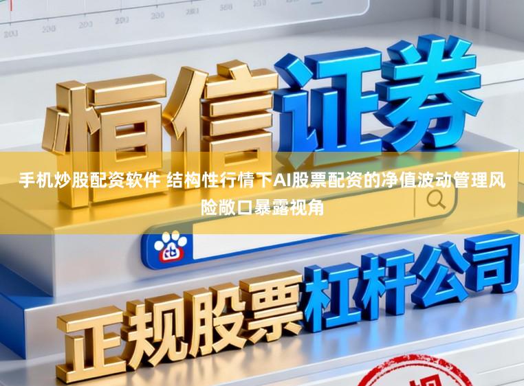 手机炒股配资软件 结构性行情下AI股票配资的净值波动管理风险敞口暴露视角