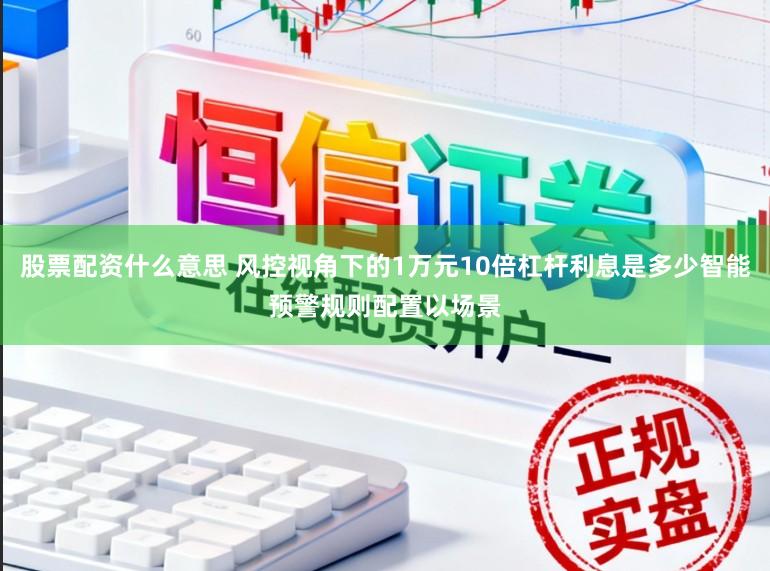 股票配资什么意思 风控视角下的1万元10倍杠杆利息是多少智能预警规则配置以场景
