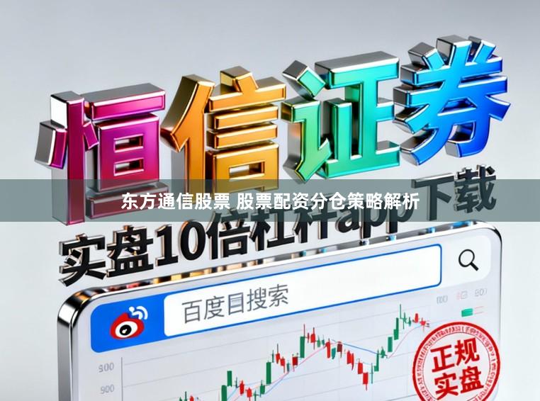 东方通信股票 股票配资分仓策略解析